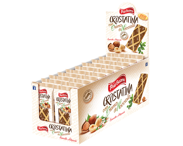 Crostatina con crema di nocciole
